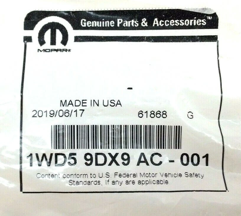RAM 1500 2500 3500 4500 5500 lado del conductor delantero negro manija de puerta bisel nuevo OEM Foto 4 de 4