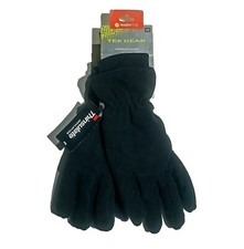 Tek Gear Warmtek Microfleece Gloves Black Size L/XL