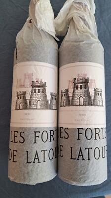 Les Forts de Latour 2009 - 2 Fl 0,75 - LBP 96/100, PP 95/100, High Fill, SNr.