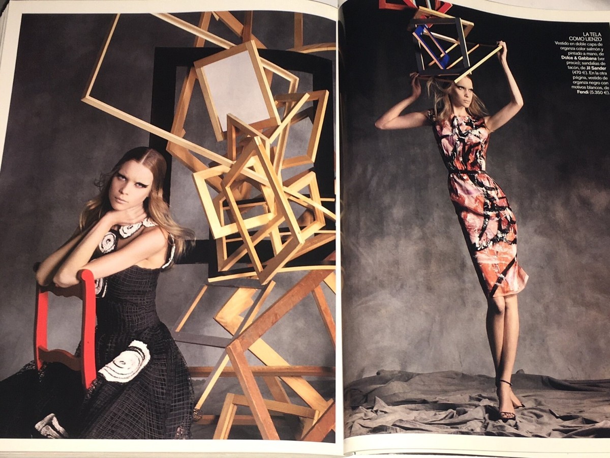 KATE MOSS Kim Noorda KELLER Valentina Zelyaeva VOGUE Magazine