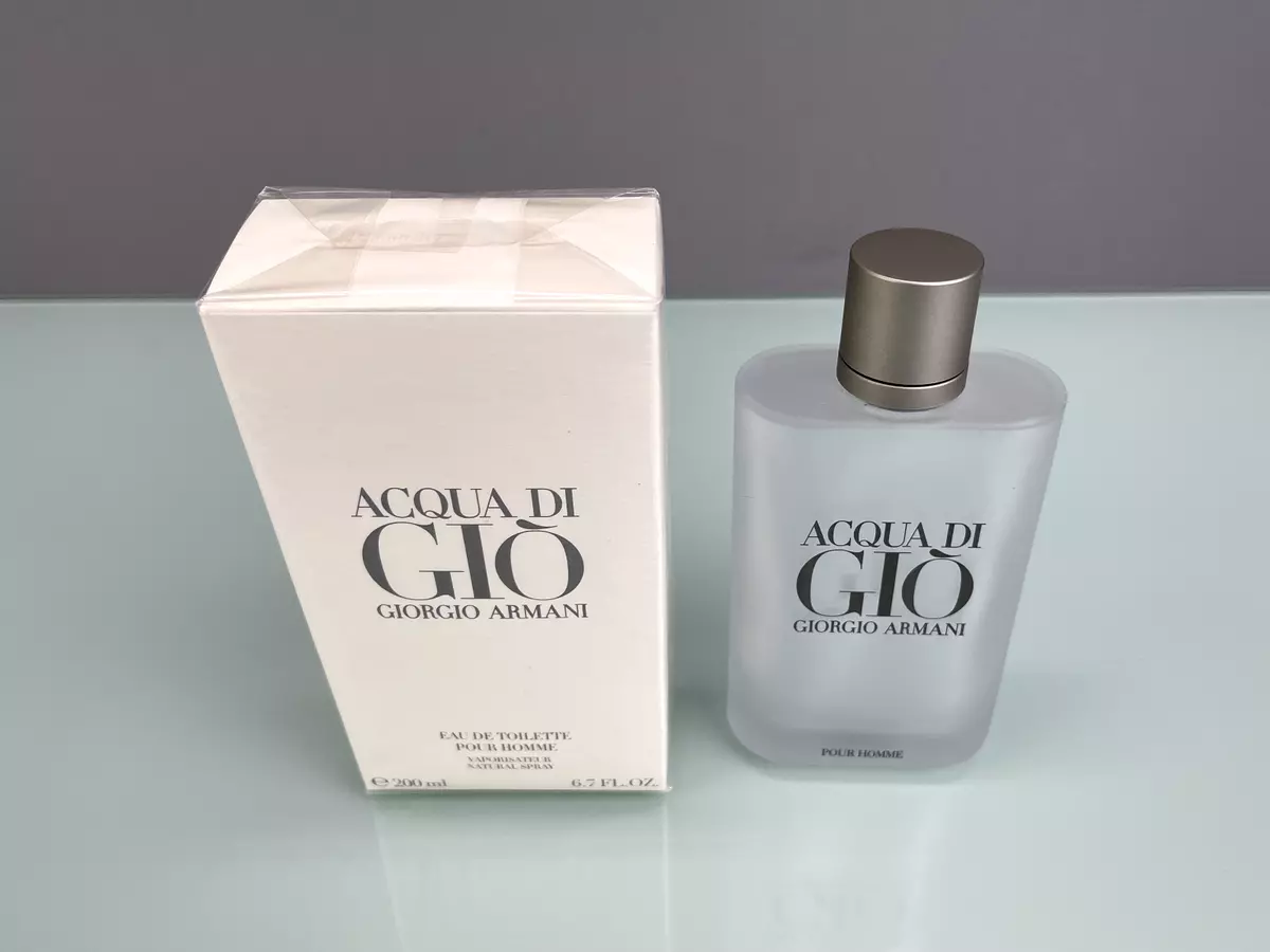 Giorgio Armani Acqua Di Gio Eau De Toilette, Cologne for Men, 6.7 Oz 