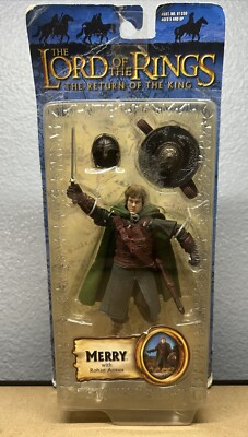 Toy Biz Lord Ring LOTR Merry Rohan Armor  Action Figure 81330 NEW 2004 OOP