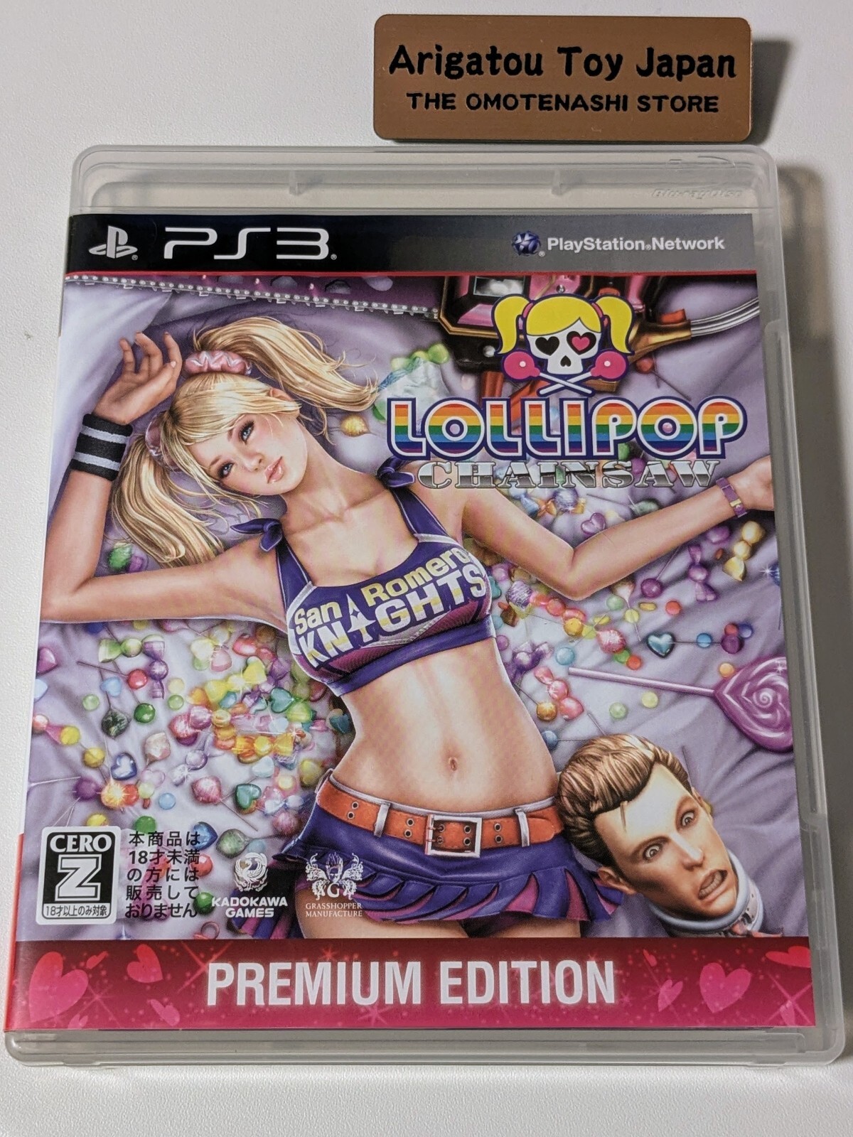 Lollipop Chainsaw PS3 Premium Edition Warner Home Video PlayStation From JAPAN