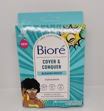 Biore COVER  CONQUER BLEMISH PATCH 30 Hydrocolloid Pimple Patches 15 mm 5/25