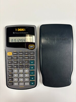 Texas Instruments TI-30Xa Scientific Calculator - NEW BATTERIES
