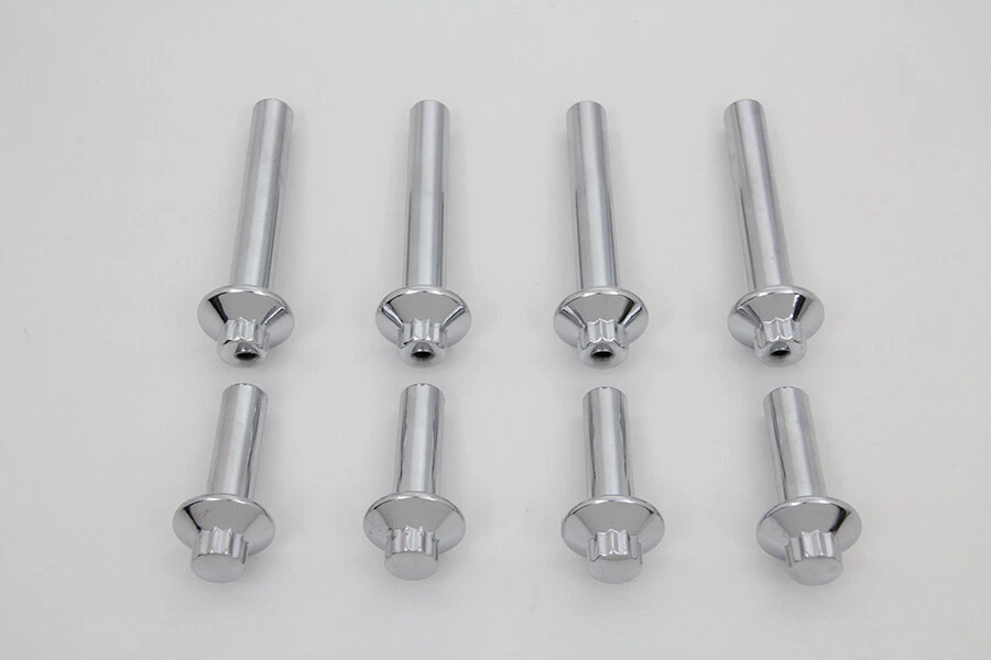 Juego de pernos de culata cromados para Harley Davidson Foto 4 de 4