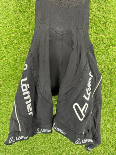 RARE CYCLING RACE CLASSIC BIB SHORTS LOFFLER SPORT ACTIVE ORIGINAL SIZE 48 (S) - Picture 2 of 10