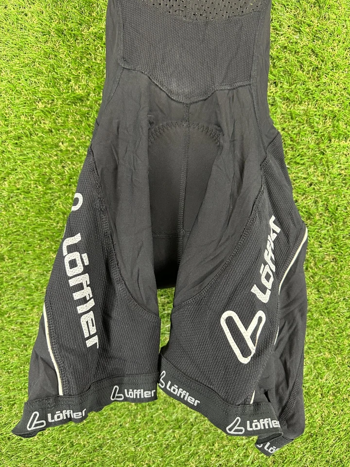 RARO CICLISMO CARRERA CLÁSICO CULOTTE CON TIRANTES LOFFLER SPORT ACTIVE ORIGINAL TALLA 48 (S) Foto 2 de 4