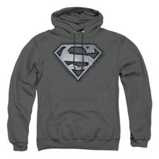 Superman "Duct Tape Shield" Pullover Hoodie, Sweatshirt or Long Sleeve Tee