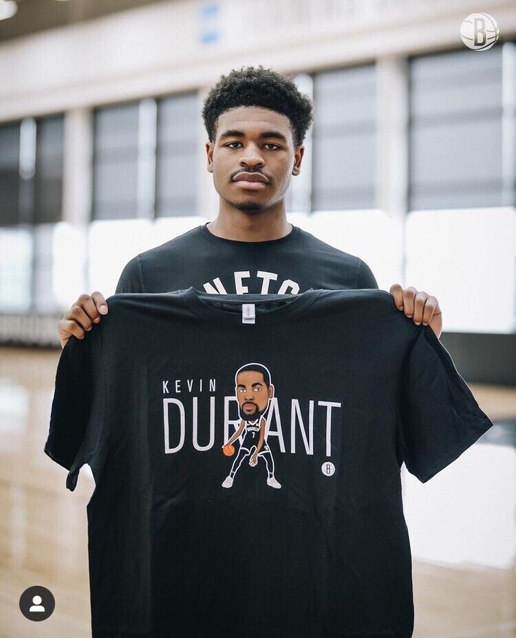 2021 Brooklyn Nets SGA Kevin Durant Shirt XL New NBA Comic Book Artist