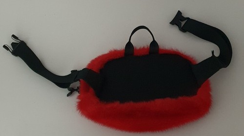 FW20 Supreme x THE NORTH FACE Bolsa De Cintura De Piel Sintética Roja TNF - Imagen 5 de 12