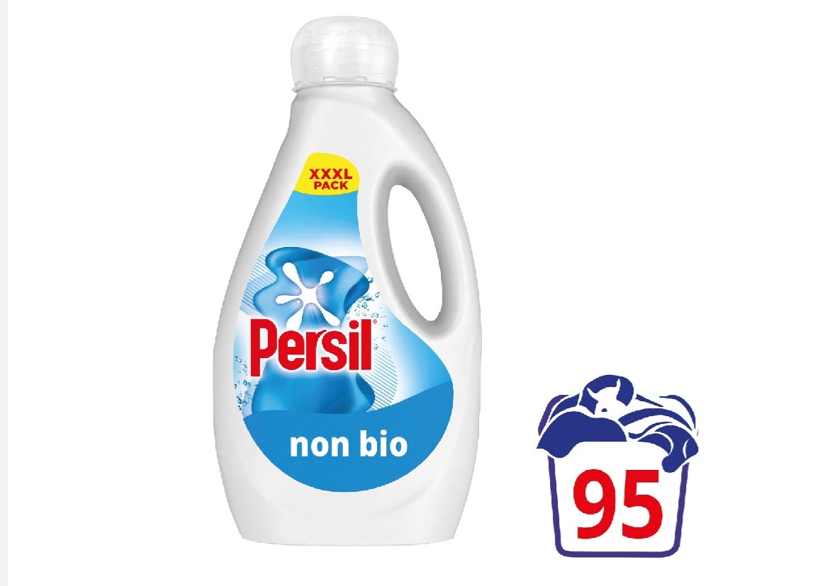 Persil Non Bio Laundry Washing Liquid Detergent outstanding stain removal