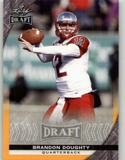 2016 Leaf Draft Brandon Doughty Gold #07 Western Kentucky Hilltoppers