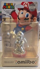 Amiibo Figure Super Mario Silver New Wii U Switch