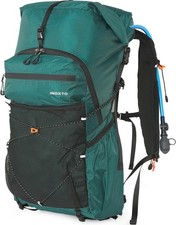Hiking Backpack for Men and Women, 30L Waterproof Camping Backpack with 3L Wa...