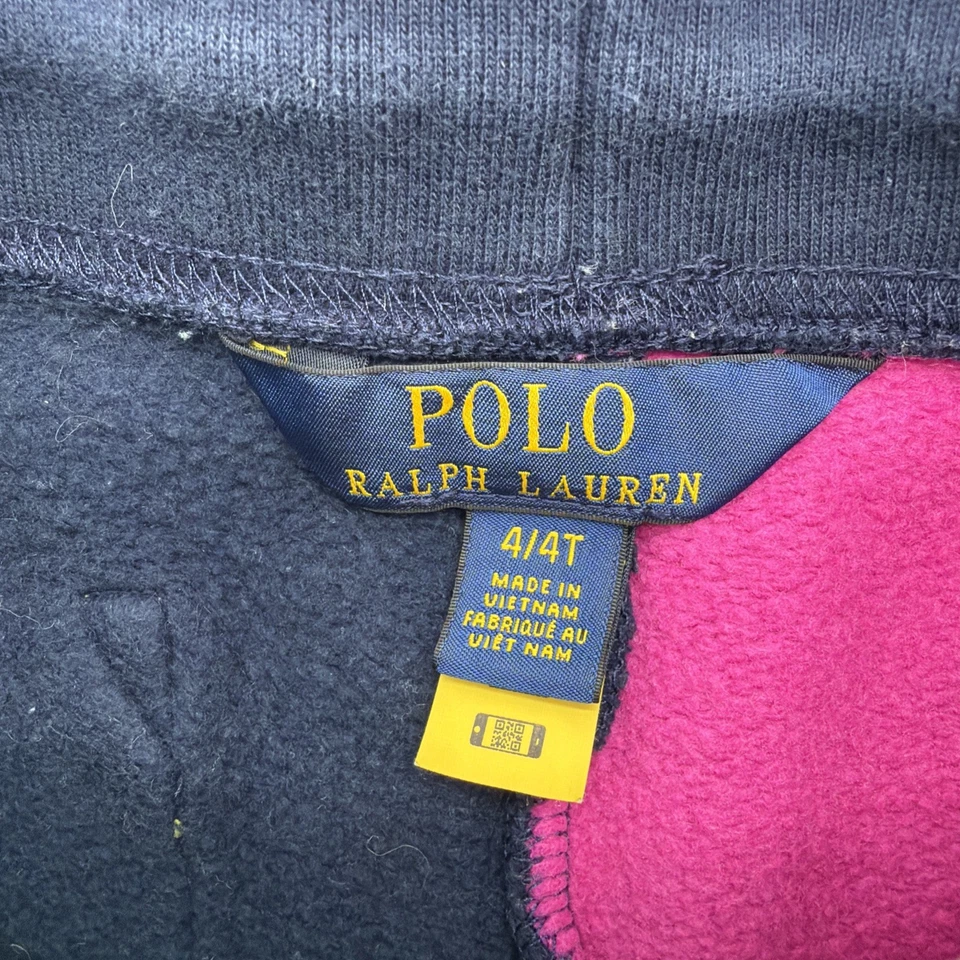 Pantalones Cortos Polo Ralph Lauren Niños Pequeños 4/4T Bloques de Color Bolsillo Logo. #38998 Foto 3 de 4