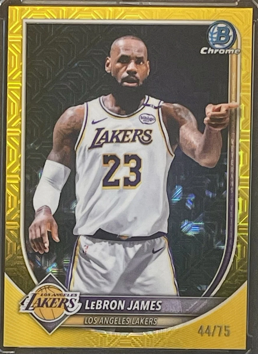 Bowman LeBron James Basketball Sports Trading Cards & Accessories