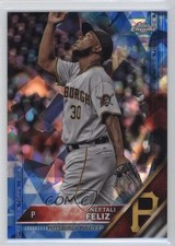 2016 Topps Box Set Chrome Sapphire Edition /250 Neftali Feliz #587 2f4