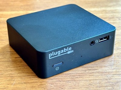 Steckbare UD-CAM USB-C Mini Dockingstation mit 85W Power Delivery