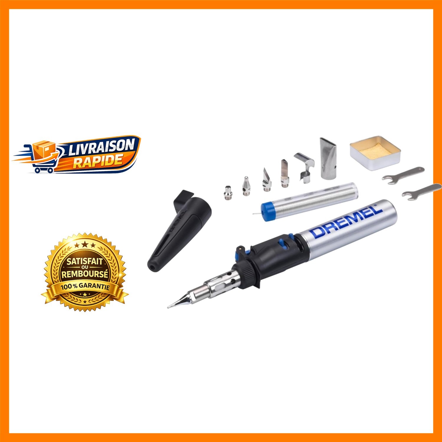 Fer à souder butane Dremel 2000 avec réglage de température