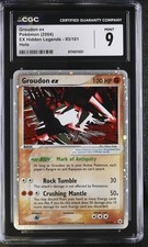 Groudon ex 93/101 Hidden Legends Holo CGC 9 PSA on eBay
