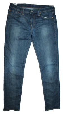 Levi's 511 Herren Jeans W33 L34 Blau Denim Slim Stretch 511-1628