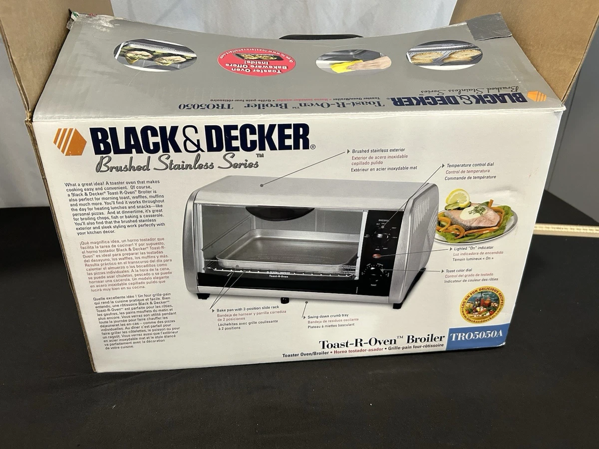 Four Grille-Pain Black & Decker Home Toast-R-Oven – Blanc, 1200W, Neuf En Boîte