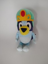 Bluey Friends Royal Princess Bluey Plush Dog With Cape And Crown 9 Inch Stuffed