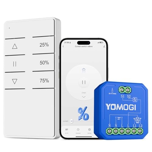 Modulo WiFi Tapparelle YOMOGI: Domotica Smart con Telecomando RF 433