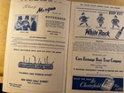 1942 St. Louis Cardinals Vs New York Giants Program/Scorecard Awesome Condition — photo 4