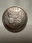 1989  MORGAN DOLLAR DESIGN SILVER TRADE UNIT 1 Troy oz., .999 FINE SILVER round