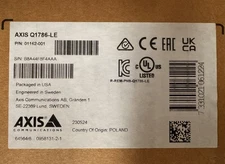 Axis Q1786-LE - 4MP 32x Zoom IR Indoor/Outdoor Security Camera - Factory Sealed