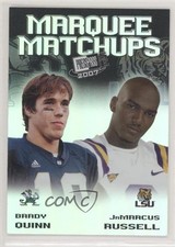 2007 Press Pass SE Marquee Matchups Brady Quinn JaMarcus Russell #MM-1 1u6