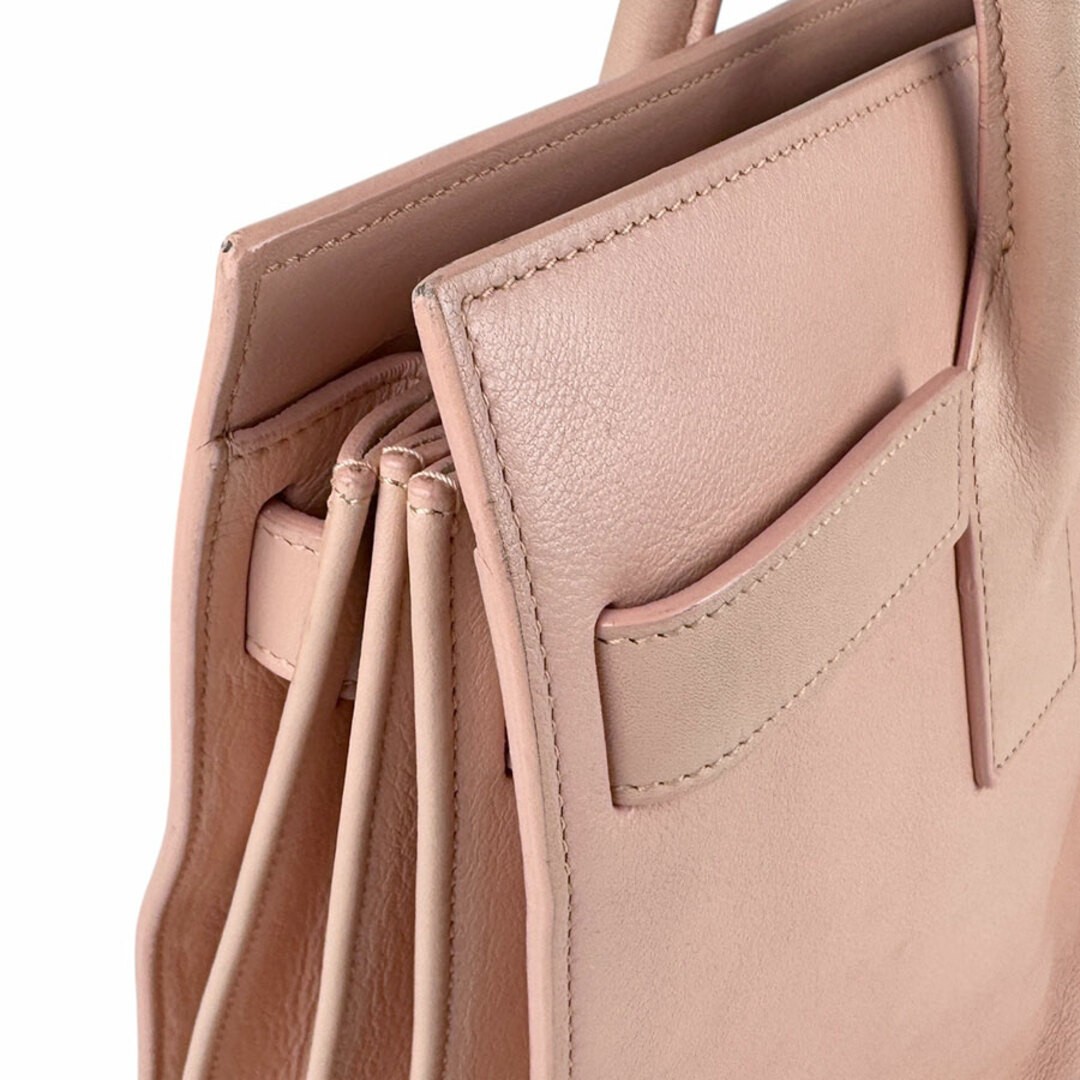 Borsa a tracolla Saint Laurent borsa a mano sacca de jour pelle rosa donna 324823 usata