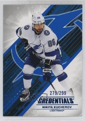 2024-25 Upper Deck Credentials Blue 279/299 Nikita Kucherov #99 8tn