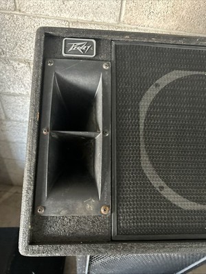 Peavey 112HS Passive Single 12 W/ Floor Monitor Speaker Tested | eBay