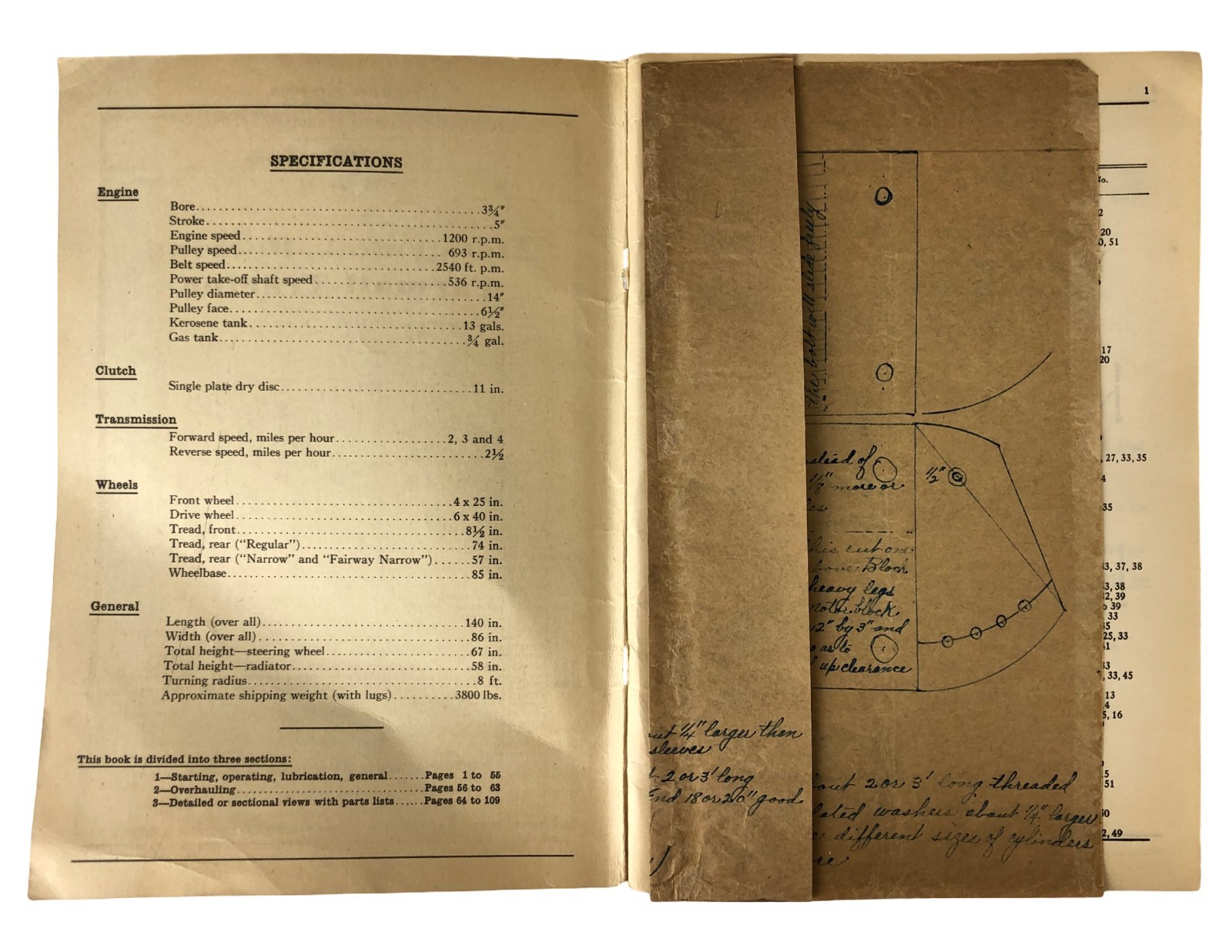 1946 Instruction Book McCormick-Deering Farmall Tractor International Harvester