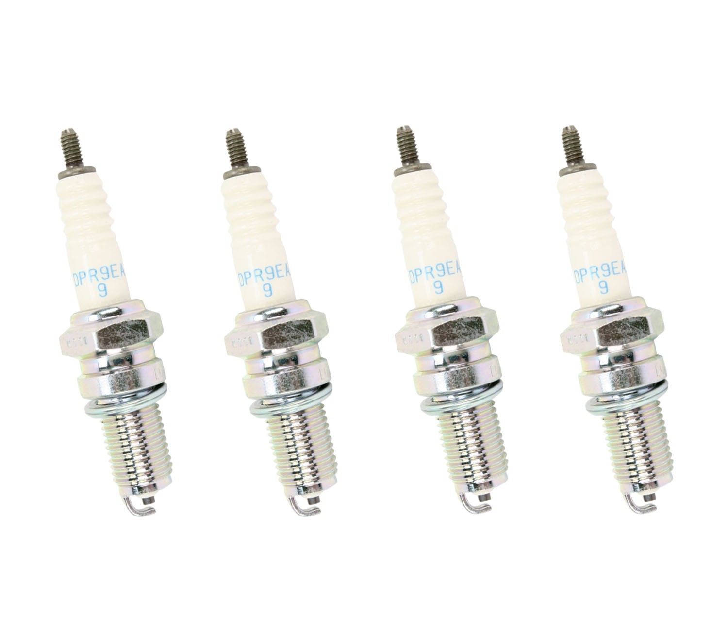 4 Pack NGK DPR9EA-9 5329 Resistor Spark Plug Motorcycle Powersports ATV Scooter