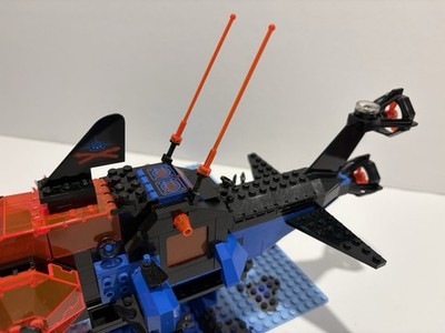   ブルーブルーテッド 619 2枚セット Lego 6190 Shark's Crystal Cave, Aquazone 1996, Complete With Box