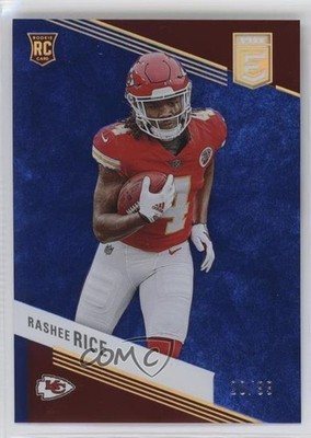 2023 Panini Donruss Elite Rookies Blue 20/99 Rashee Rice #177 Rookie RC 1ey0
