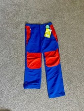 Regatta Sorcer Mountain III Kids Trousers Age 11-12Y Blue Orange 