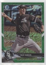 2018 Bowman Chrome Prospects Green Shimmer Refractor 40/99 Alec Hansen 0bt4