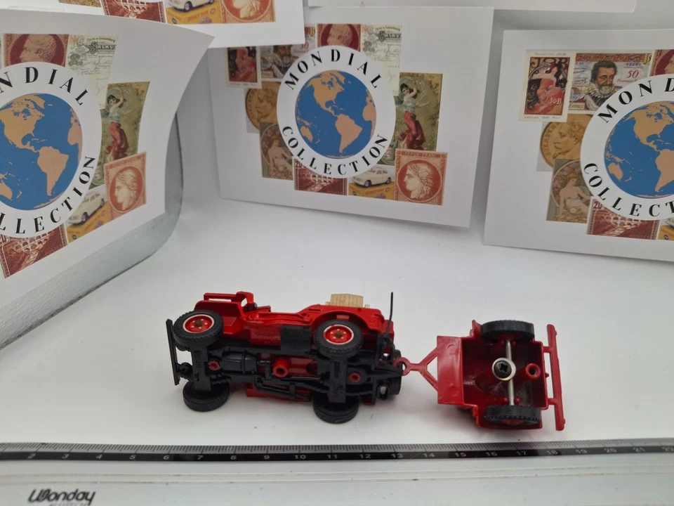 PMPB10-0482 Auto Pompiere 1/43 Jeep Willys + Serbatoio Cogolin 1/43 - Immagine 2 di 2