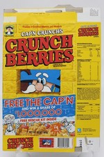 Cap'N Crunch Berries Cereal Boxes, Bundle!