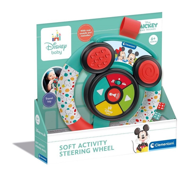 CLEMENTONI DISNEY BABY MICKEY AND FRIENDS VOLANTE INTERATTIVO CON SUONI