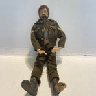 Vintage Talking 1964 Gi Joe 12 Inch FLOCK HAIR & BEARD Face Scar Patent pending