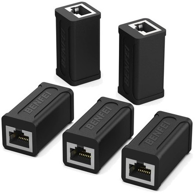 RJ45 Koppler Ethernet Extender Signalverlustfrei Kategorie 6 TIA/EIA 568-C.2