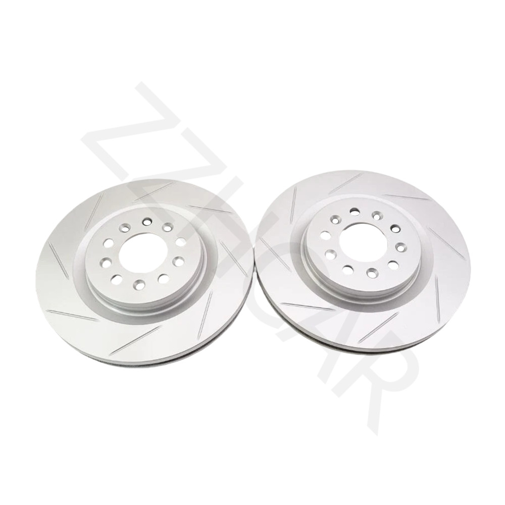 Front And Rear Brake Rotors For Aston Martin Db9 V8 4G432810265 4G432810266 US