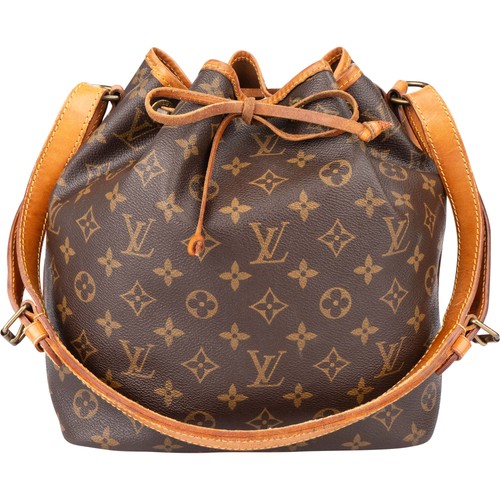Louis Vuitton Canvas Monogram Sac Noe Petit Shoulder Bag Bag