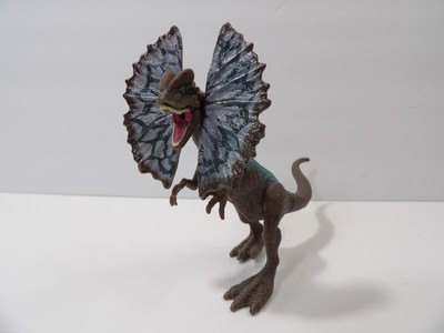 Jurassic World Fallen Kingdom Dilophosaurus Dinosaur Figure ~ 5'' Long ~ 4'' Tall